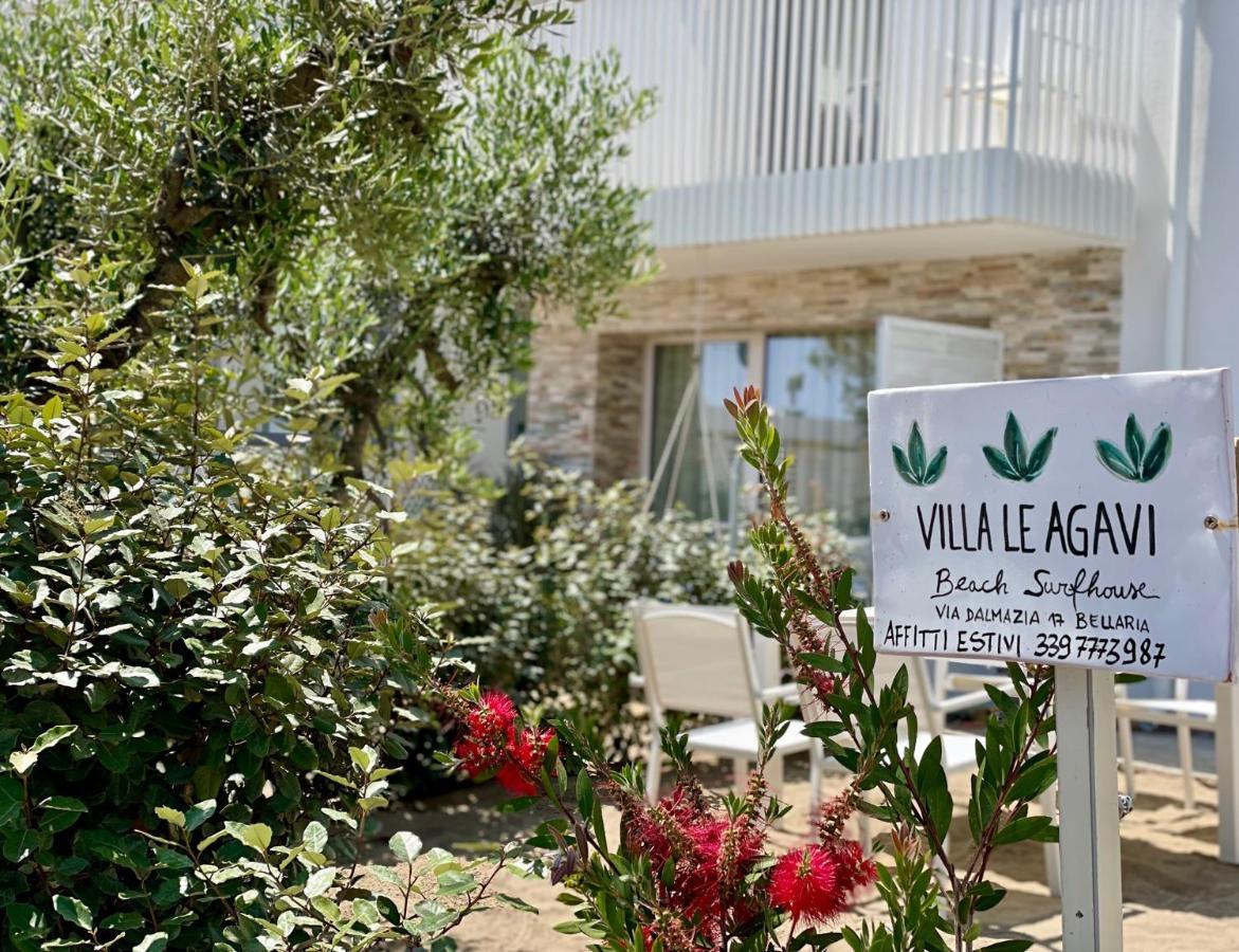 Villa Le Agavi Luxory Beach Surfhouse Bellaria-Igea Marina Buitenkant foto